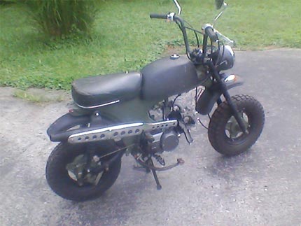 125cc Lifan Monkey Bike
