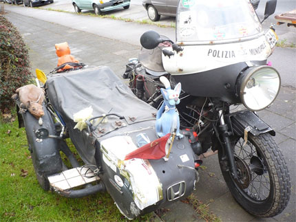 ural sidecar motorcycle ussr