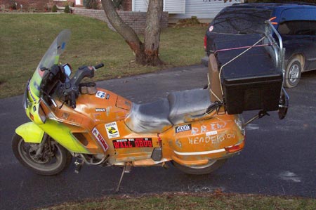 Honda Pacific Coast Ratbike - side view