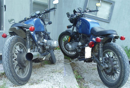 blue bmw r100rt