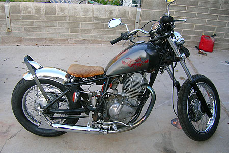 suzuki gn400 chopper