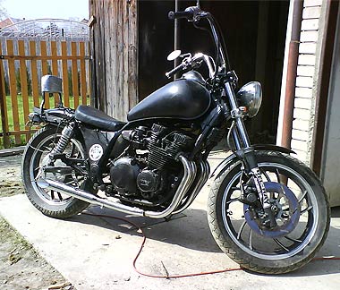 Yamaha XJ750 Rat Chopper