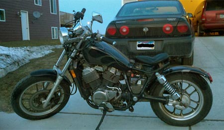 honda vt500 rat chop