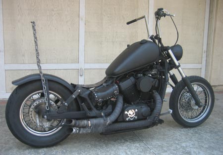 honda shadow 750 hardtail