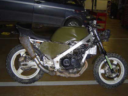 VFR400 survival bike