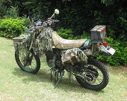 Suzuki DR350 Survival Bike