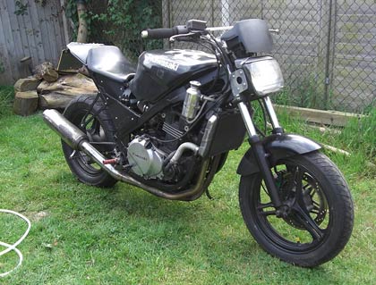 Kawasaki EX500 Streetfighter Rat Bike