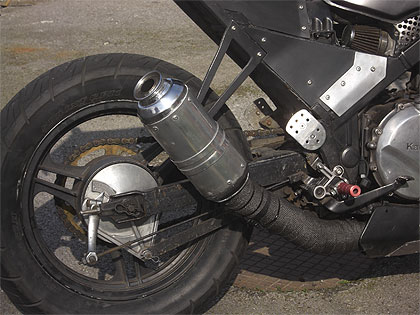 EX500 Custom Muffler