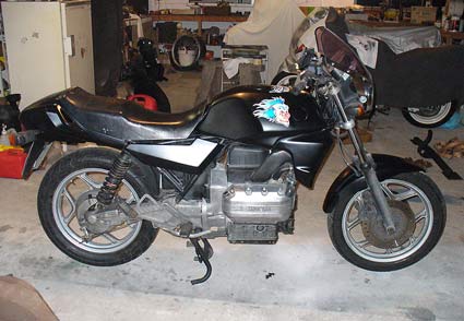 BMW K75 900cc conversion