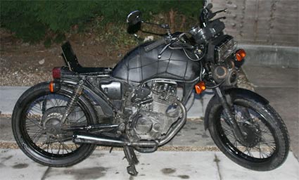 Honda CG 125 Ratbike