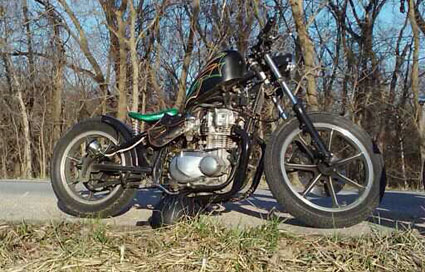 kawasaki kz 440 chopper