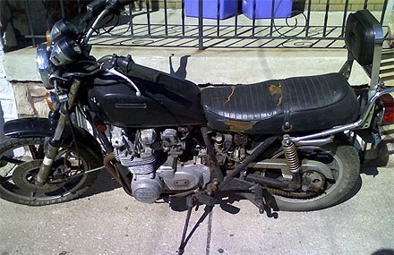 kz650 kawasaki used motorcycle