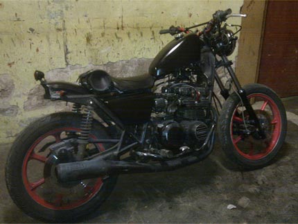 kawasaki 500 chopper